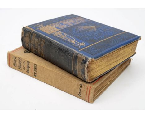 JAMES, Montague Rhodes - Ghost-Stories of an Antiquary : 4 plates, org. oatmeal coloured buckram yap binding, 8vo, later owne
