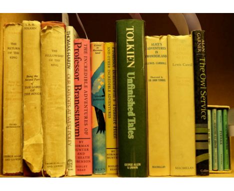 TOLKIEN, J. R. R - Lord of he Rings : 3 vols, cloth in torn d/ws, 8vo, ownership inscriptions,1956, 56,57. With - Sendak, Mau