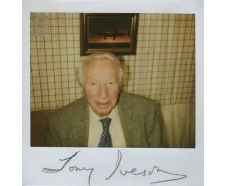 617 SQUADRON: An unusual selection of signed colour 4 x 4 candid Polaroid photographs by various pilots, all members of 617 S