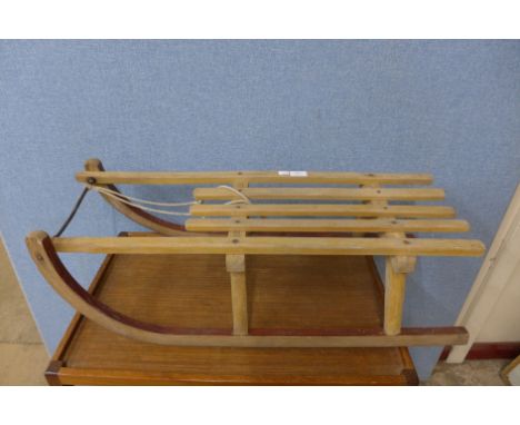 A vintage sledge