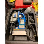 Hougen HMD904 Electromagnetic Drill, 115 V, 450 RPM, 8 AMP, Assorted Hougen Rotabroach Cutters, 12,0