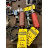 (2) Milwaukee 1/2" X 18" Band Files, 120 V, 5.5 A, 2200 SPM