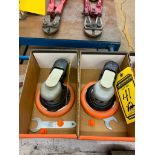 (2) Dynabrade 6" Random Orbital Sanders, 12,000 RPM