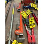 (2) Ridgid Pipe Benders, 24" & 18"
