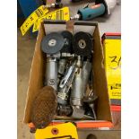 Box of Assorted 1/4" Die Grinders, Wrenches