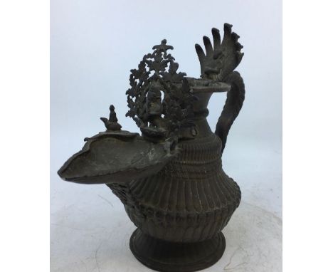 A Sino-Tibetan lamp. H: