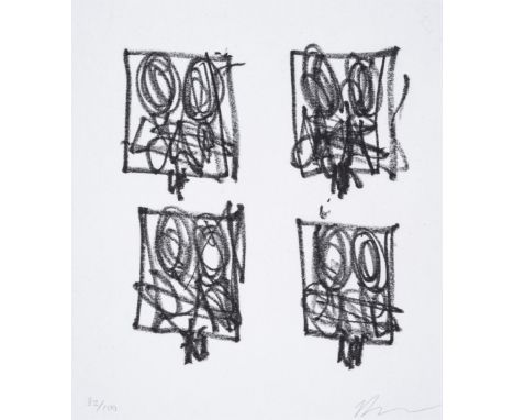 Rashid Johnson (b.1977) Untitled Anxious PrintSoft Ground Etching on Hahnemühle copperplate, 2023, signed in pencil, numbered