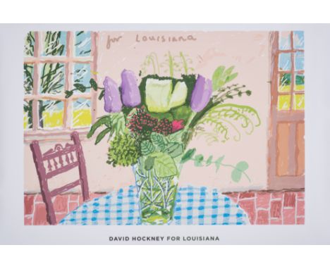 David Hockney (b.1937)For LouisianaGicl&eacute;e in colours, 2020, from the edition of 500, published by the Louisiana Museum