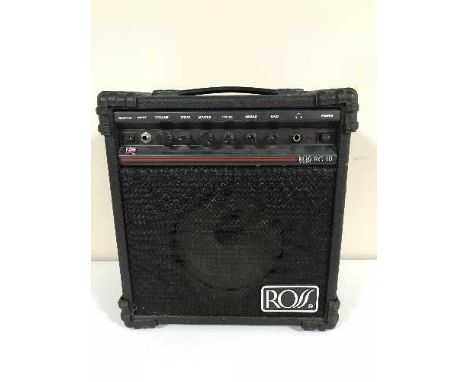 A Ross RG10 guitar amplifier and a Atomamp 8 watt practise amplifier 