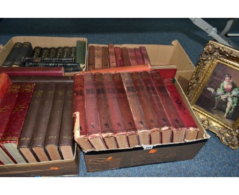 BOOKS - THE GREAT WAR, five boxes containing approximately sixty-five titles on The Great War including eight volumes of The 