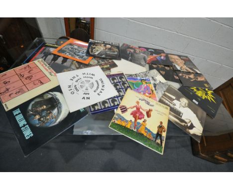 A TRAY CONTAINING TWENTY LPs including Beatles for Sale (1st Pressing), a Stereo copy of The Beatles white album ( 1st pressi