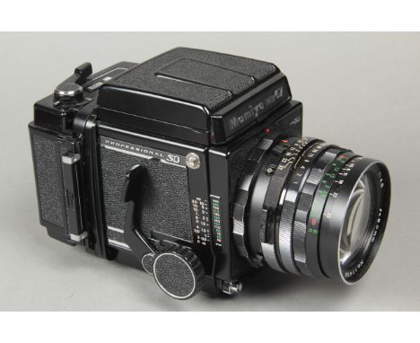 Mamiya RB 67 SD Camera, with a 50mm F4.5 lens and 120 back