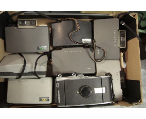 Polaroid Land Cameras, Various Models including one early model