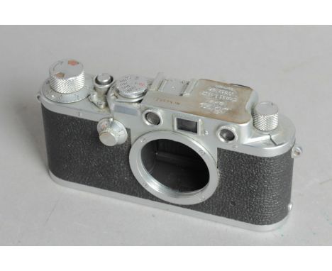 Leica IIIf Camera Body, black dial version, No555921