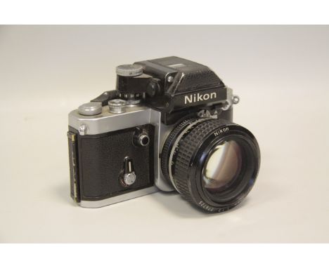 Nikon F2, Photomic head together with a Nikkor 50mm f 1.2 fixed lens. 