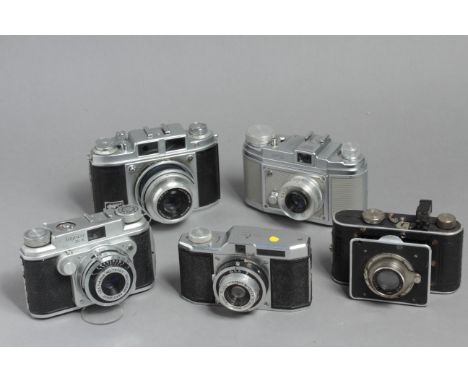 Kühn Kurt Infra Camera, for rapid film from 1953, a Totoya 35-S, Foth Derby, Finetta 88 and a Balda (5)