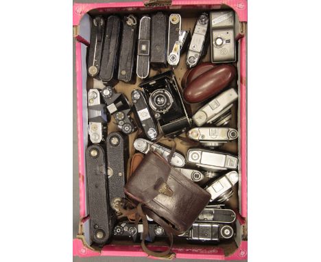 Voigtlander Bessa Folding Camera,  together with a number of other examples from Agfa, Zeiss Ikon and more.