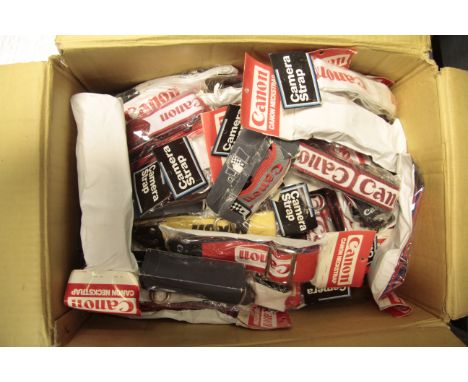 A large Qty of Camera Straps A variety of colours branded Canon. 