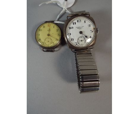 A Vintage Gents Wrist Watch and One Other. 