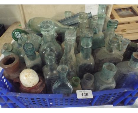 A Collection of Vintage Bottles. 