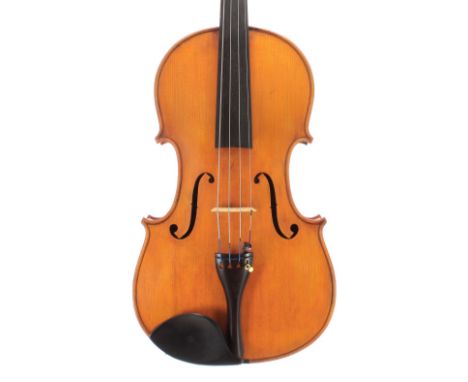 Hungarian viola labelled Remenyi Laszlo, Budapest 1948..., 16 7/16", 41.80cm, case