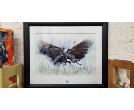 DEER LIMITED EDITION PRINT 