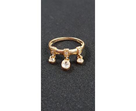 GOLD DRESS RING