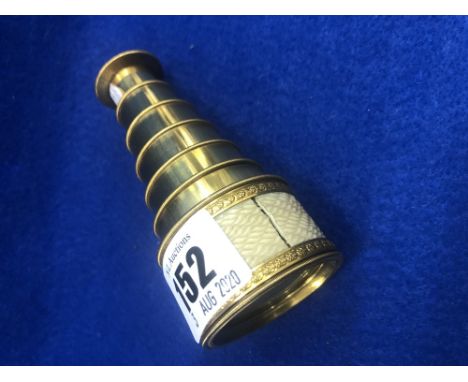 Brass monocular, by Wilkinson, Picaddily