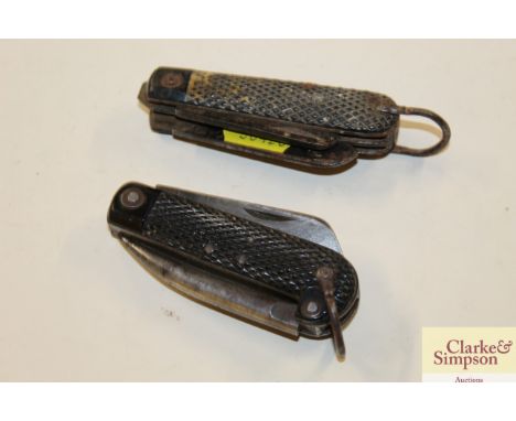 Two vintage pen knives