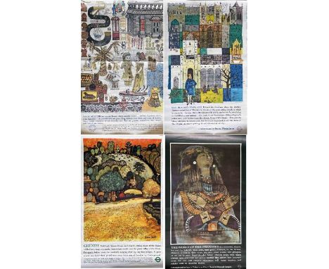 Selection (4) of 1960s London Transport double-royal POSTERS comprising 1968 Local Museums by Joy Simpson, 1966 Westminster A