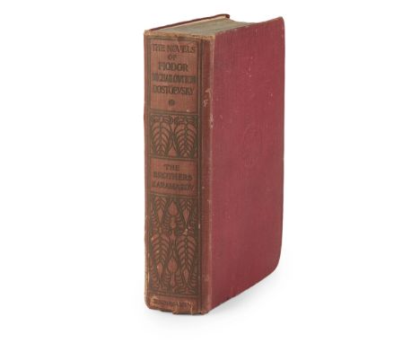 Dostoyevsky / Dostoevsky, FyodorThe Brothers Karamazov. London: William Heinemann, 1912. First English edition, 8vo, half-tit