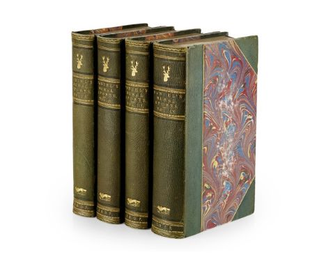 Daniel, William BarkerRural Sports. London: Longman, Hurst [&c.], 1807. 4 volumes including Supplement, large 8vo, engraved t