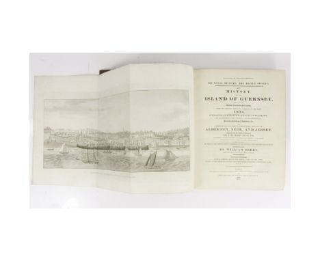 Guernsey - Berry, WilliamThe History of the Island of Guernsey. London: Longman [&c.], 1815. First edition, 4to [viii], [4], 