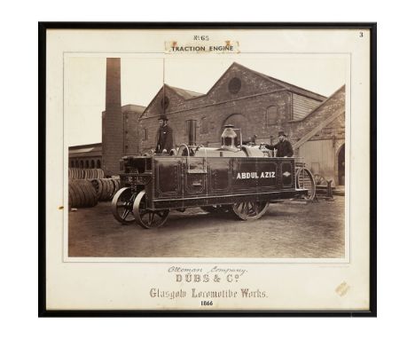 Railway photography: Ottoman Company Dubbs & Co., Glasgow Locomotive CompanyAnnan, Thomas Traction Engine, Ottoman Company. D