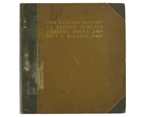 Millais, J.G.The Natural History of British Surface-Feeding Ducks. London: Longmans, Green & Co., 1902. First edition, large 