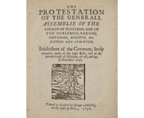 Church of Scotland - The Protestation of the General Assemblie of the Church of Scotlandand of the Noblemen, Barons, Gentleme