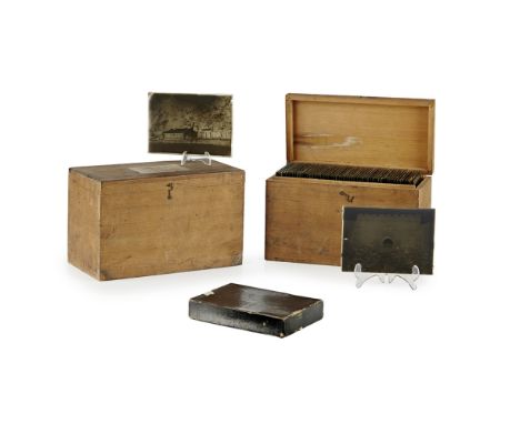 Glass Plate Negatives of Asia, c. 1885 by William Brown Dunlop (1861-1946)CIRCA 1870/1880 Circa 100 plate glass negatives, la