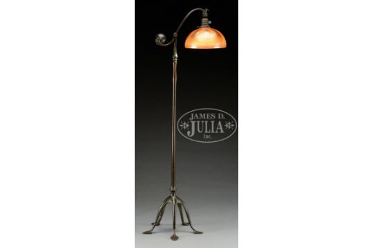 floor lamp has five legs with lily pad WILKINSON LILY POND TABLE LAMP