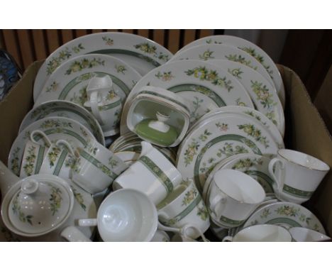 		A Royal Doulton 'Tonkin' and 'Rondalay' oart dinner and tea service