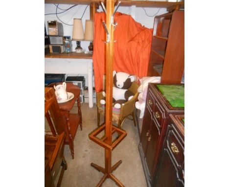 Retro Coat and Stick Stand
