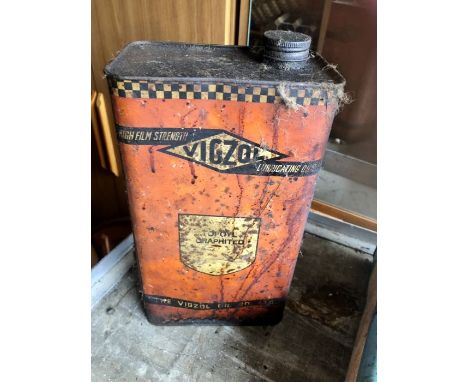 Vintage Vigzol Oil Can