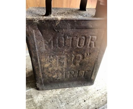 Vintage Motor BP Spirit Can with brass Pratt’s Cap