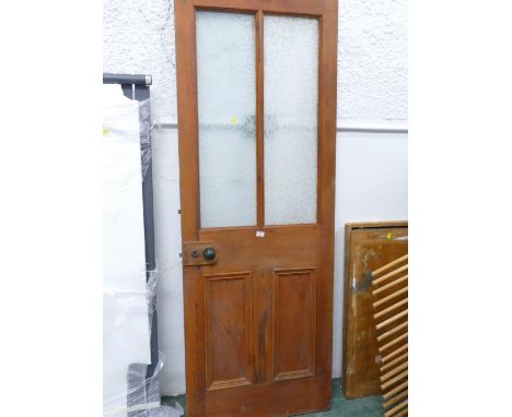 Glazed internal door