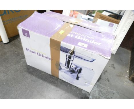 Boxed Andrew James meat grinder 