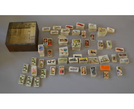 Large quantity of early cigarette cards by Wills and others to include some first and second series.