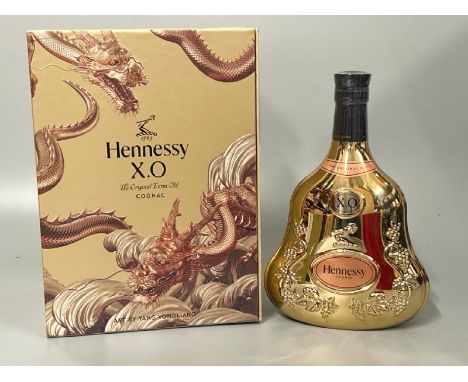 HENNESSY X.O COGNAC, LIMITED EDITION ART BY YANG YONGLIANG - 70CL - 40%  / G4