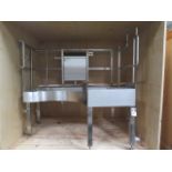 Stainless Steel Elevated Platform (SOLD AS-IS - NO WARRANTY)