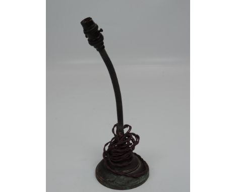 Adjustable Copper Desk Lamp Base 