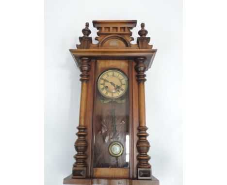 Mahogany Cased Wall Clock 