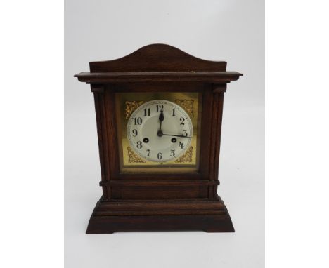 Oak Mantel Clock 
